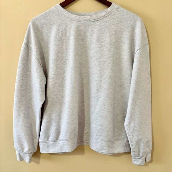 OAK + FORT| Men's Light Heather Grey Knit Crew Neck Sz XS - Picture 1 of 5